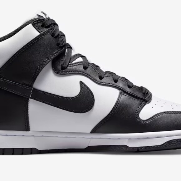 Nike Dunk High Retro - Black and White (Size Woman 8, Mens 6) - Picture 10 of 10
